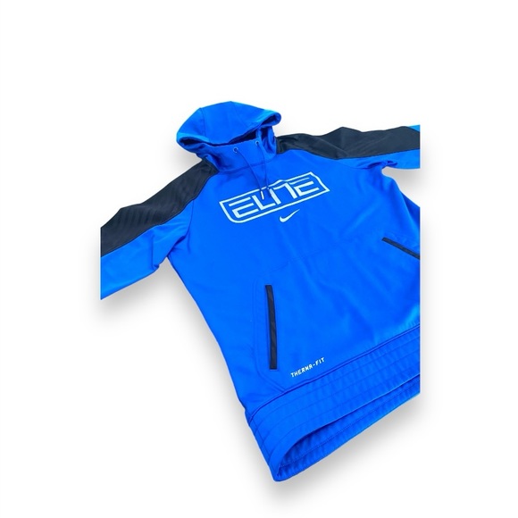 NIKE Elite Therma Fit Running Activewear Pullover Hoodie Sweater Sweatshirt - Picture 2 of 5